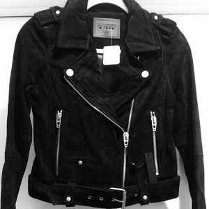 BLANKNYC Black Suede Moto Jacket - NWT